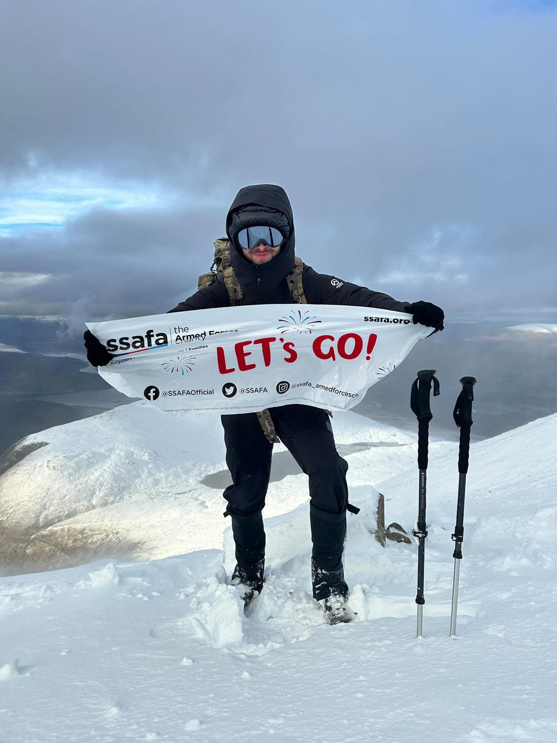 500 Miles. Three Peaks. One Purpose