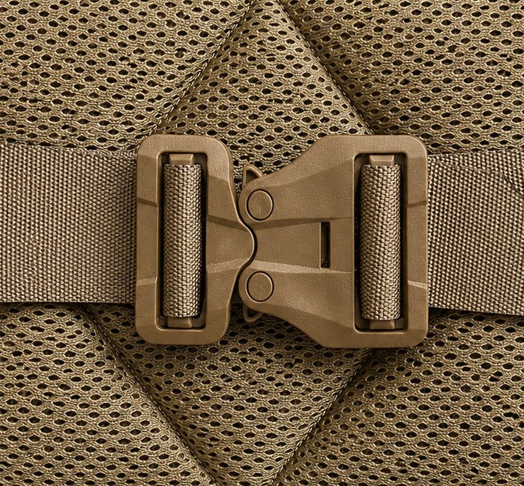 JayJays COMMANDERS WEBBING - COYOTE BROWN with Disciple YOKE | Extra Small