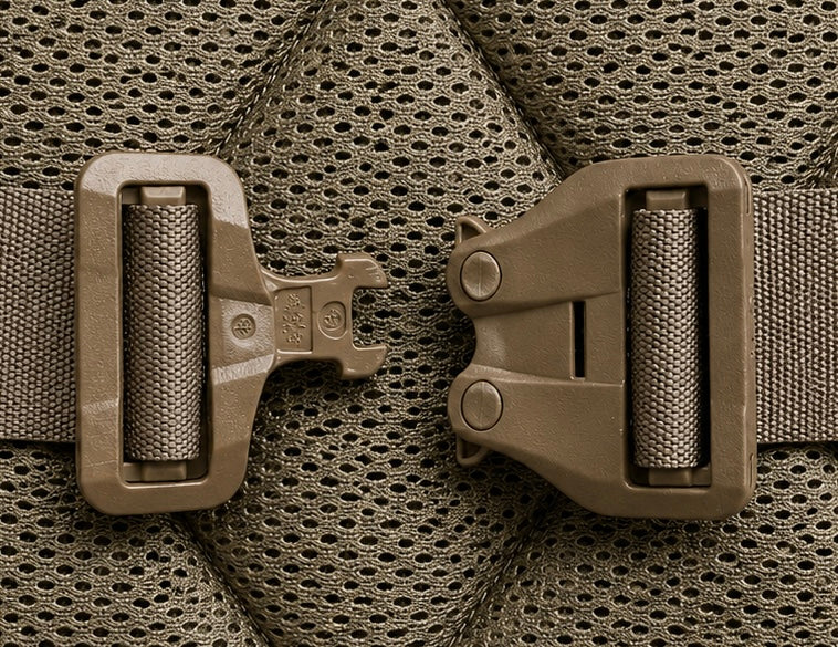 JayJays COMMANDERS WEBBING - COYOTE BROWN with Disciple YOKE | Extra Small