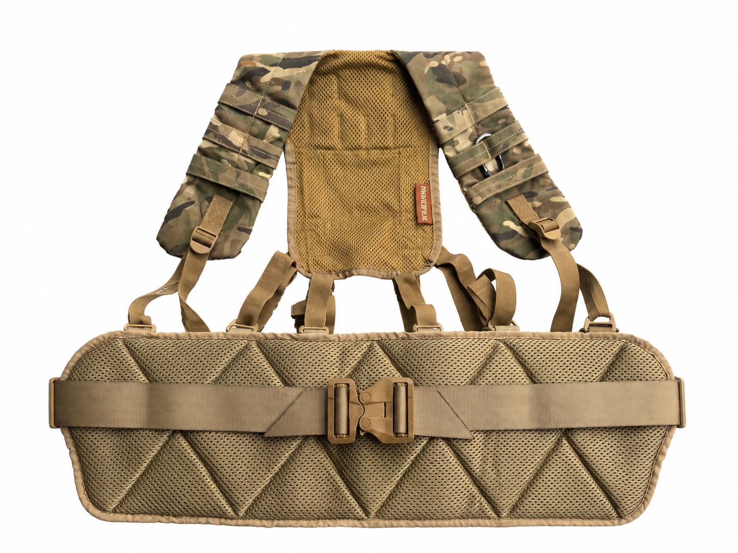 JayJays COMMANDERS WEBBING - COYOTE BROWN with Disciple YOKE | Extra Small