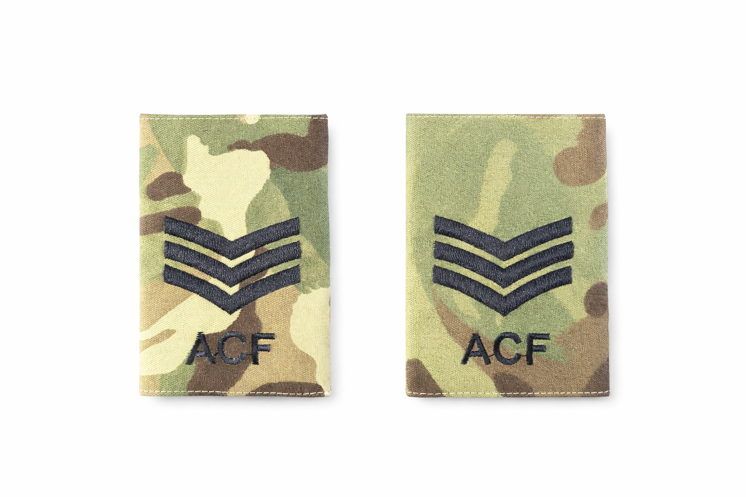 ACF Sergeant Rank Slides - Pack Of 5